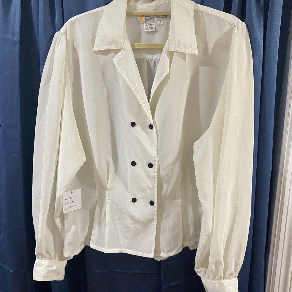 Chaus Cream Blouse